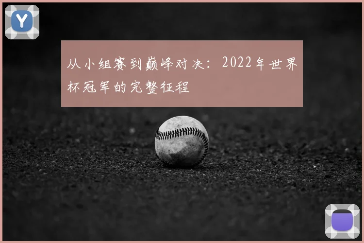 从小组赛到巅峰对决：2022年世界杯冠军的完整征程